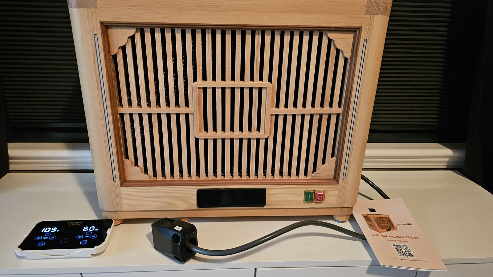 Infrared Sauna Heater 220V 4KW for 210-350 cu.ft Dry Sauna