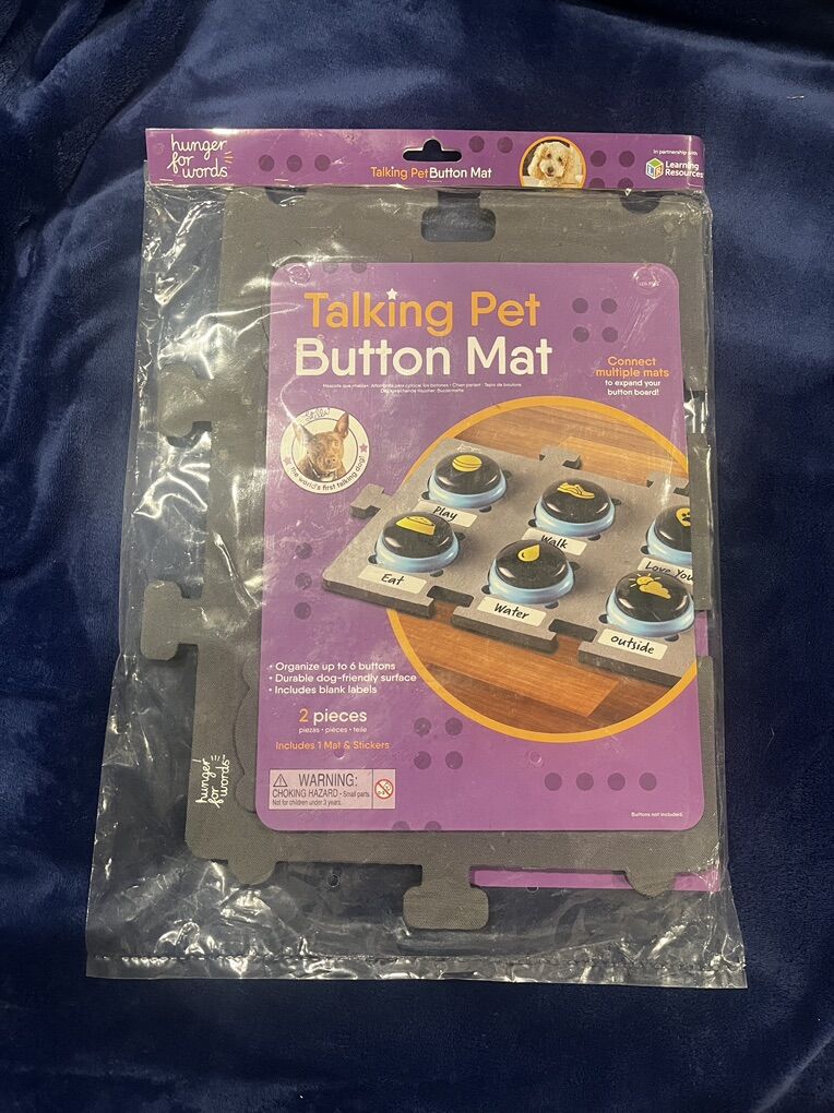 Talking Pet Button Mat