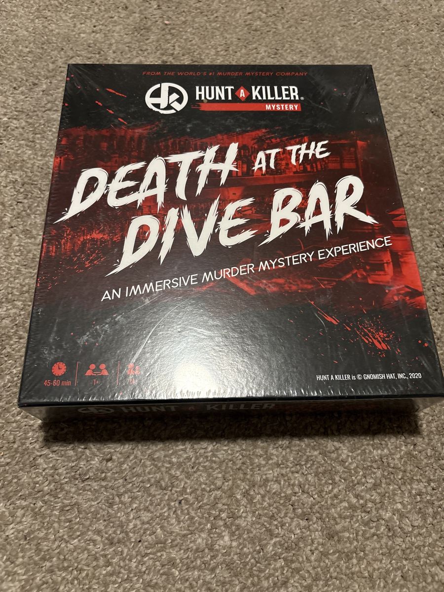 Sealed Death at the Dive Bar Board Game