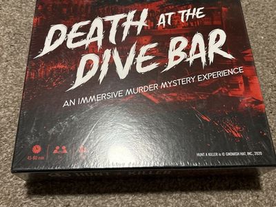 Sealed Death at the Dive Bar Board Game