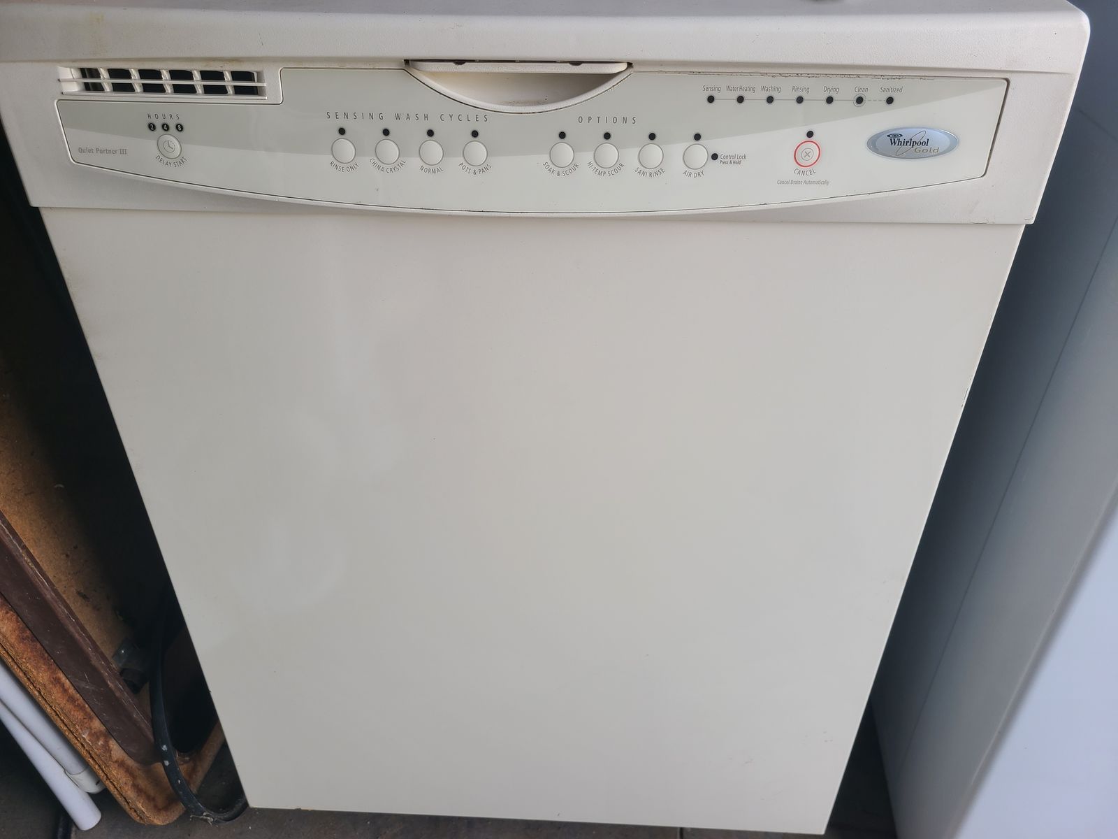 Whirlpool dishwasher