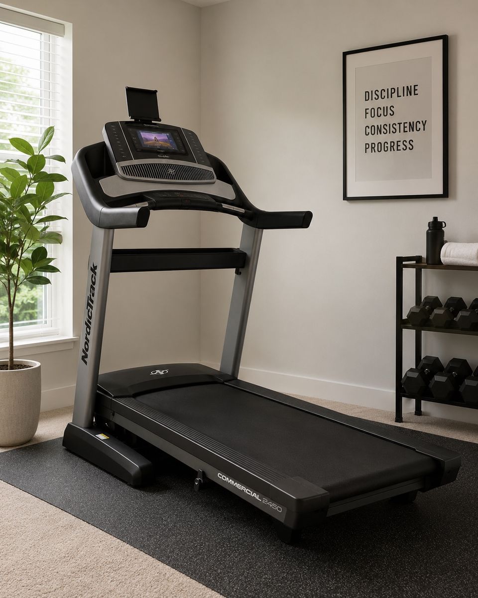 NordicTrack Commercial 2450 Treadmill – Like New – Free Delivery