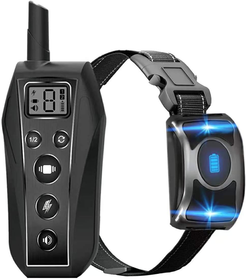 NEW 650 Yard Waterproof Remote Dog Training Shock Collar with 40 Days of Rechargeable Battery Life for Small Medium Large Dogs