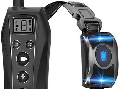 NEW 650 Yard Waterproof Remote Dog Training Shock Collar with 40 Days of Rechargeable Battery Life for Small Medium Large Dogs
