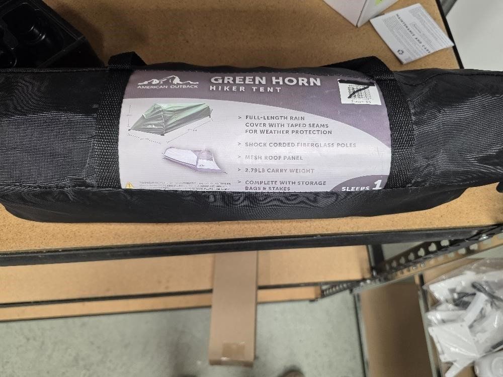 American Outback Green Horn 1-Person Bivy Tent