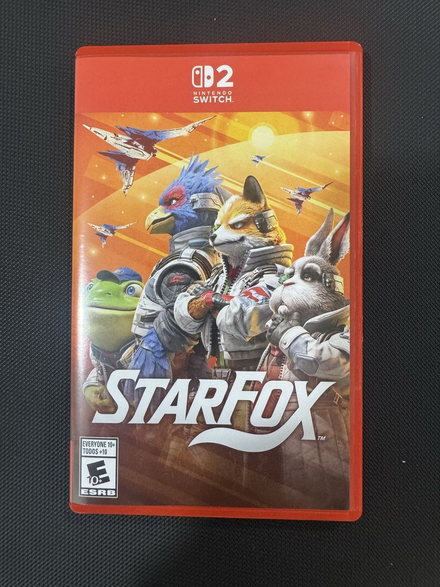 Starfox Nintendo Switch Video Game Cartridge