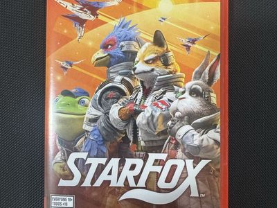 Starfox Nintendo Switch Video Game Cartridge