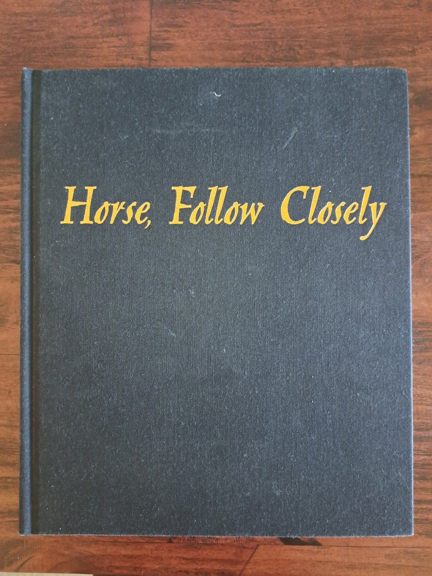 Book: Horse, Follow Closely