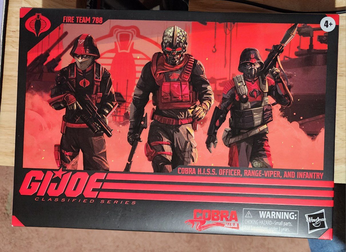 GI JOE Classified H.I.S.S Officers Action Figures