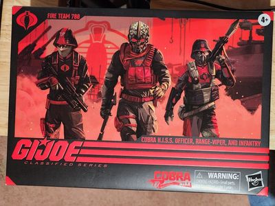 GI JOE Classified H.I.S.S Officers Action Figures