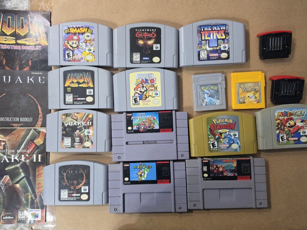 Tons of vintage games for sale!