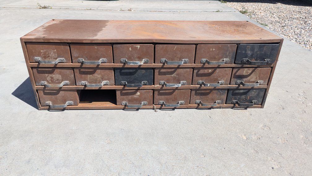 Parts cabinet