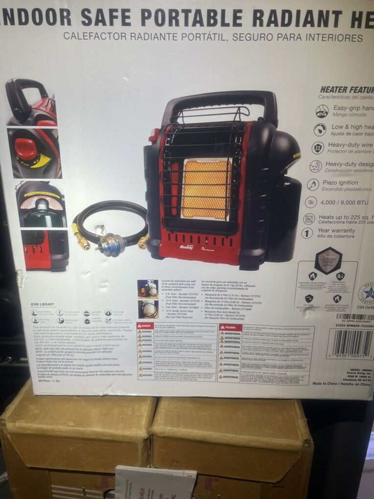 Mr Heater Portable Buddy Brand New