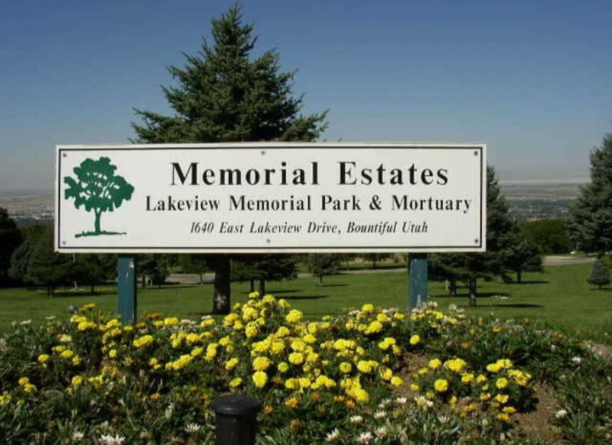 2 Cemetery Plots at Lakeview Bountiful