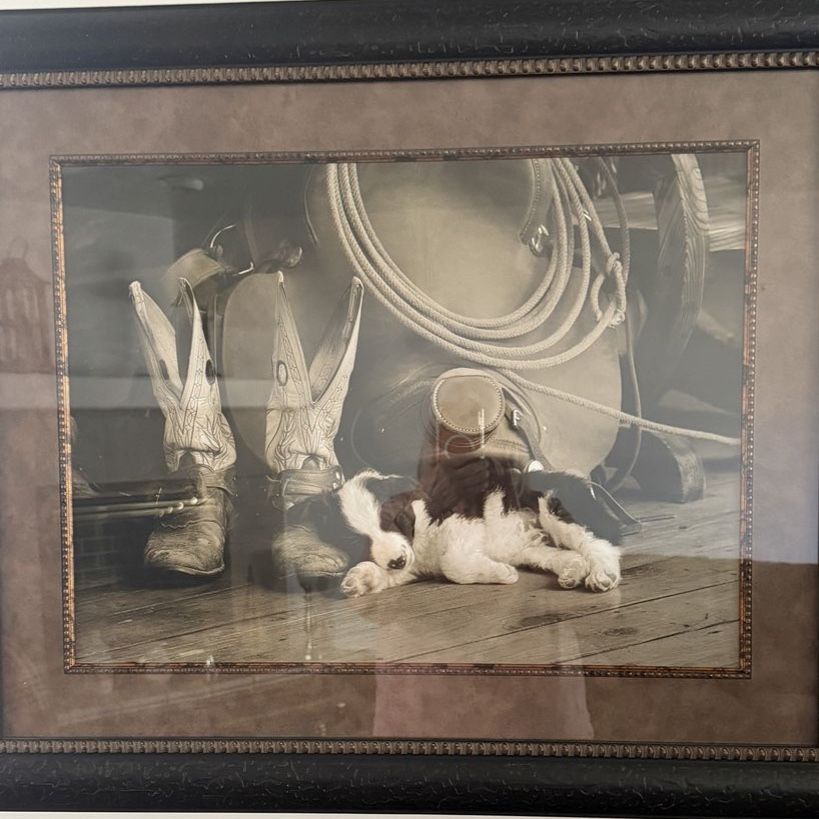 Western Cowboy Wall Art Picture