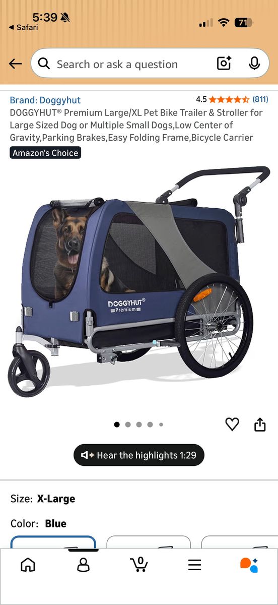 Doggyhut XL Dog Carrier
