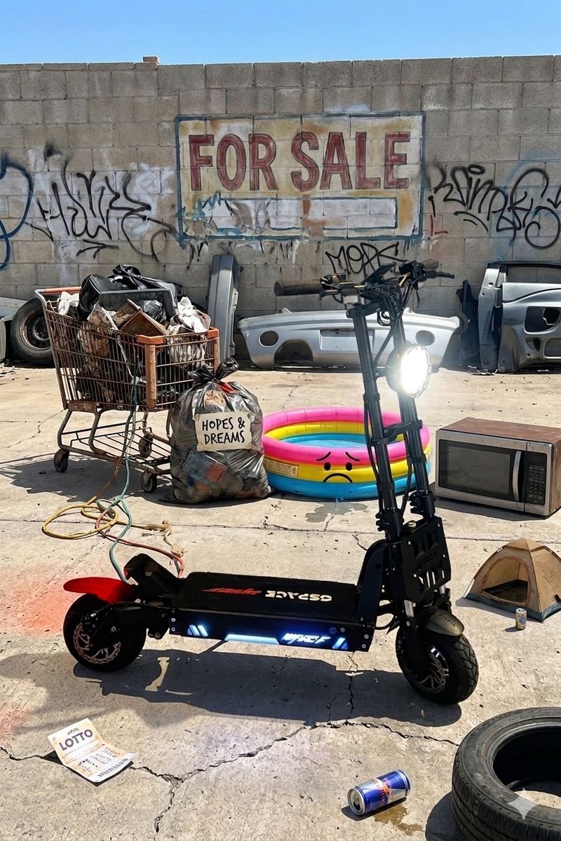 65 mph Electric Scooter