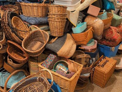 assorted baskets