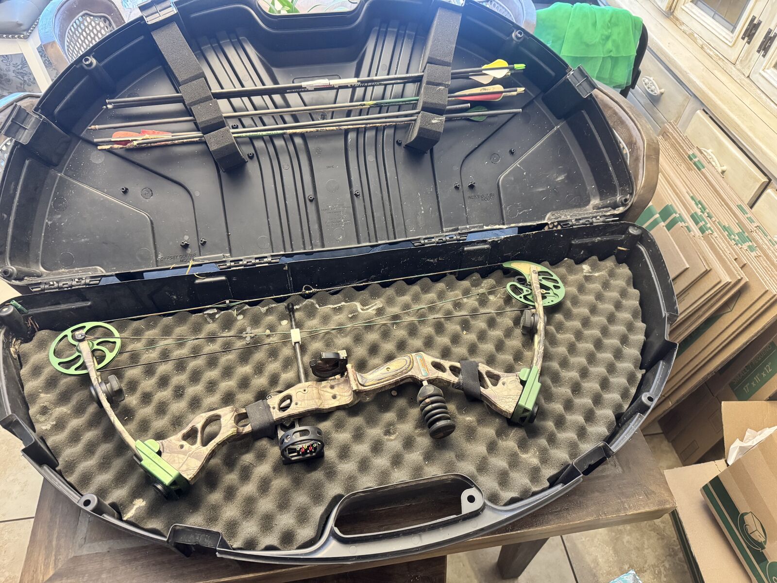 Bear Instinct 70 lbs Compound Bow w/ Case