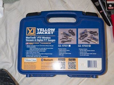 Yellow jacket wireless vacume guages