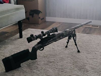 520 fps cyma airsoft sniper with Scope & Bipod - BLS Airsoft .40g BBs -ready to play