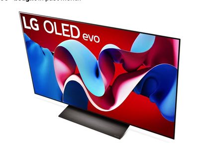 LG TV 48” Class OLED evo C4 4K (NEW IN BOX)