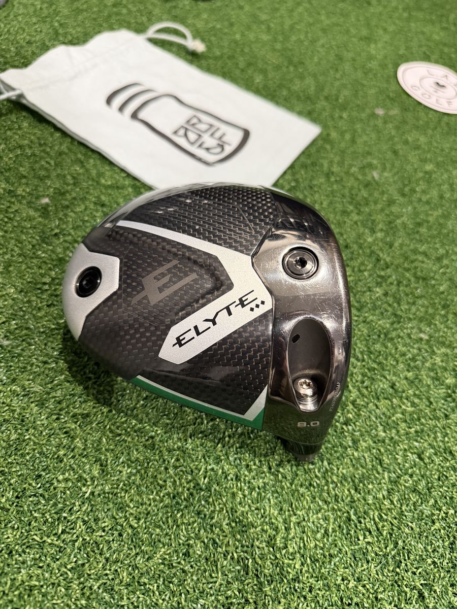 Callaway Elyte Triple Diamond 8* Driver Head Only Good