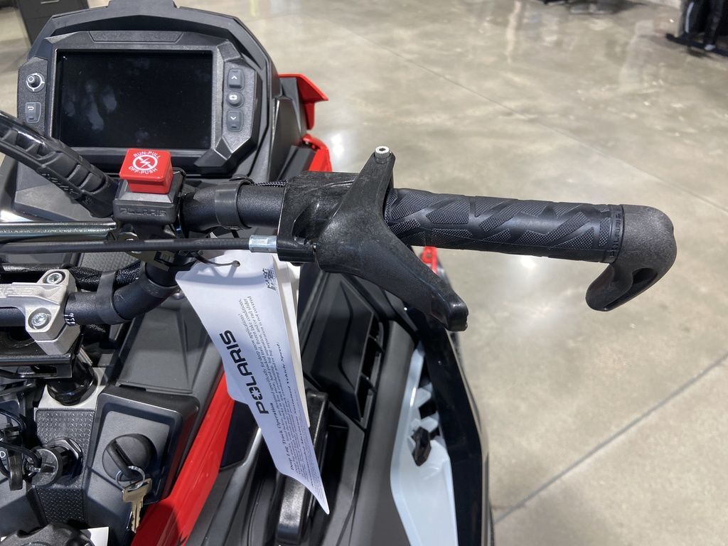 2025 Polaris® 9R PRO RMK 155 Storm Gray / Indy Red