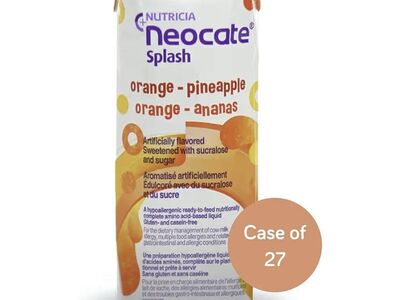 Neocate Splash 27x8oz Case Drink 1+ Kids Formula