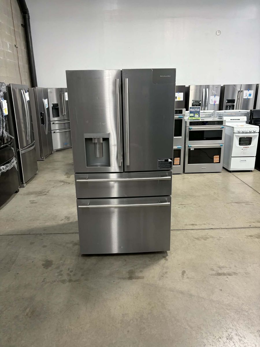 NEW KITCHENAID 26.2 MULTI-DOOR FRENCH DOOR FRIDGE