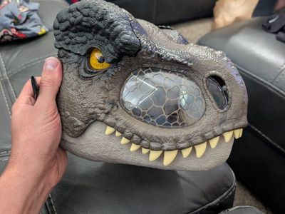 Jurassic World Indominus Rex Dinosaur Mask - Electronic Roaring & Chomping Toy