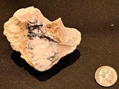 High Contrast Rough Dendritic Opal - 5.15 OZ