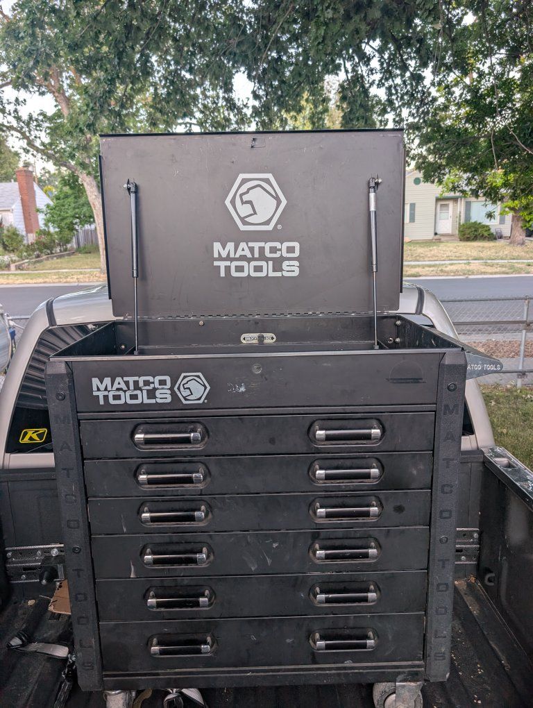 Matco Toolbox tool cart box