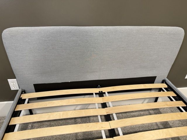 Upholstered Bed Frame (Full) (Ikea)