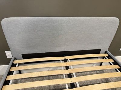 Upholstered Bed Frame (Full) (Ikea)
