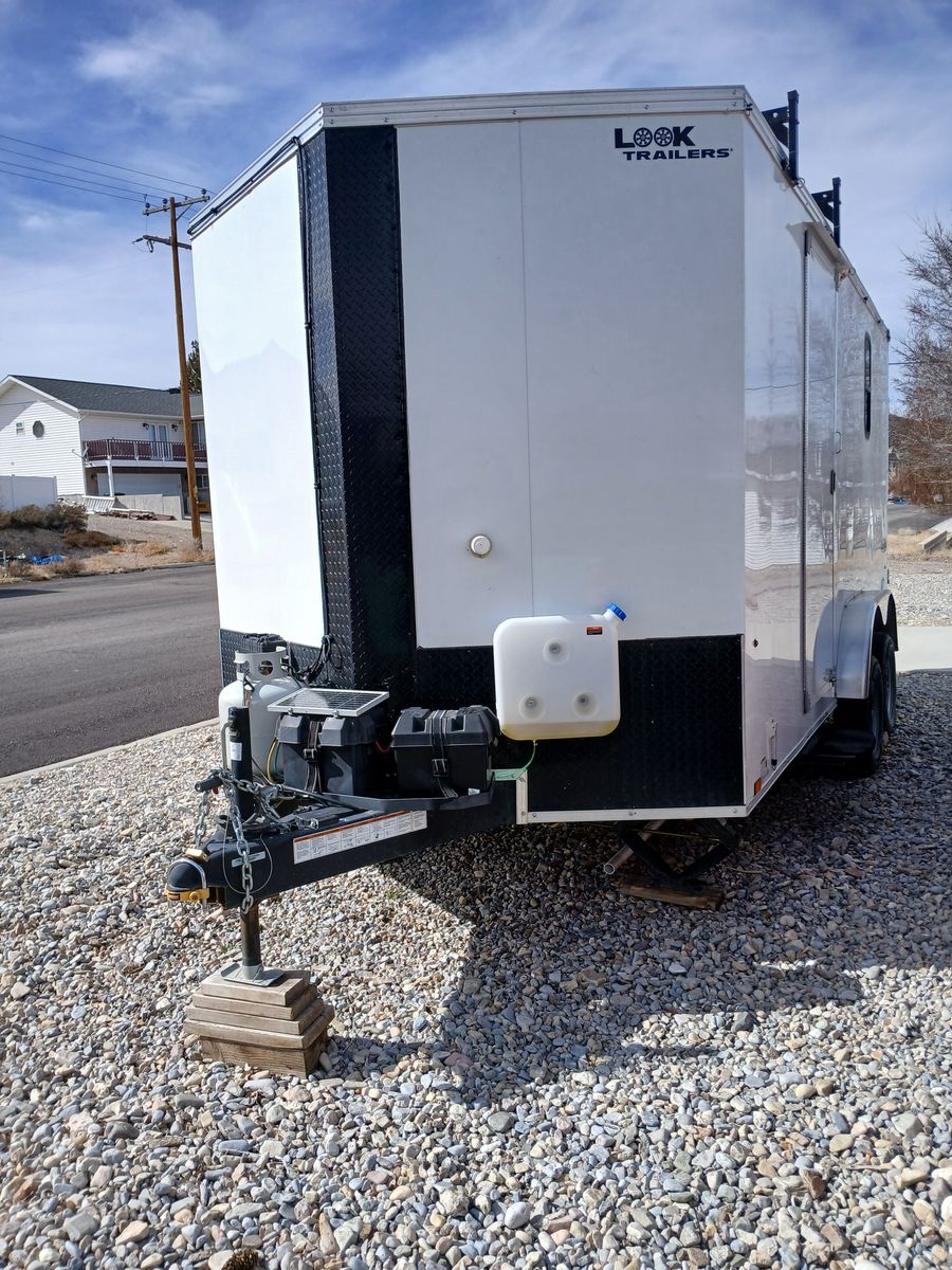 2022 Look 7.5x16 Toy Hauler Camper