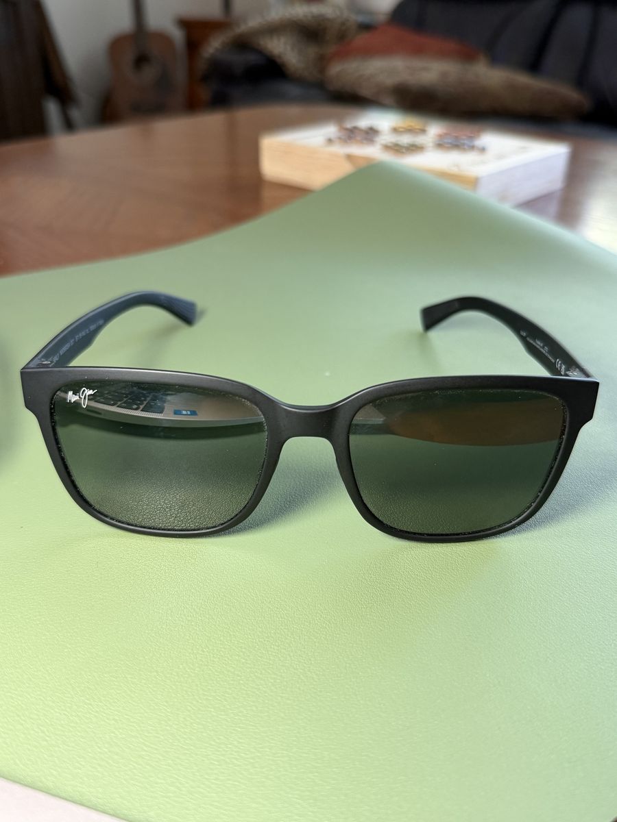 Maui Jim Paulele Asian Fit Black Polarized Sunglasses - Stylish & UV Protective Eyewear