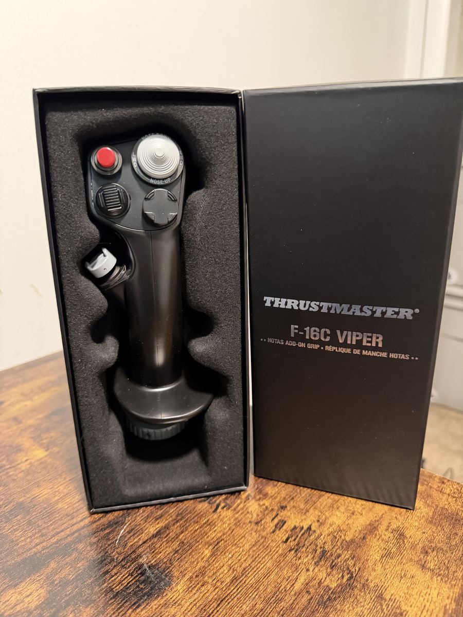 Thrustmaster F-16C Viper HOTAS Add-On Grip Flight Stick Controller,