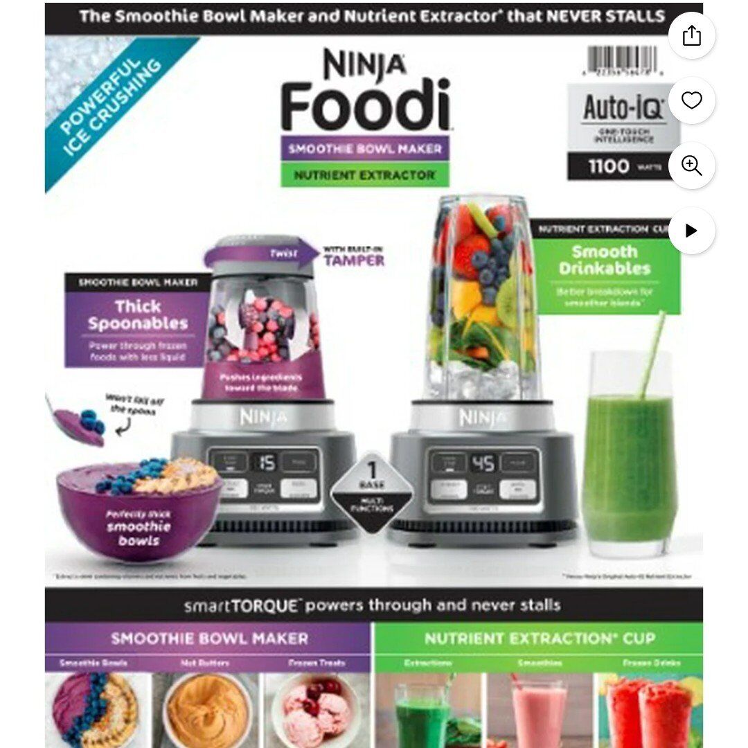 Brand New in box Ninja Foodie Smoothie Bowl Maker