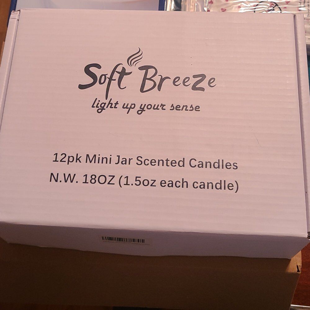 12 pack of mini scented candles