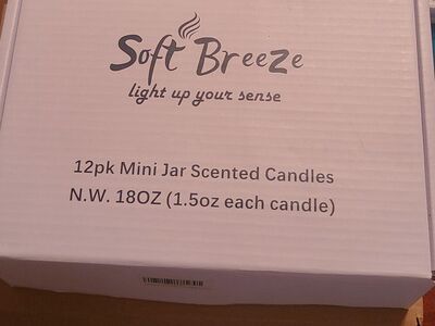 12 pack of mini scented candles