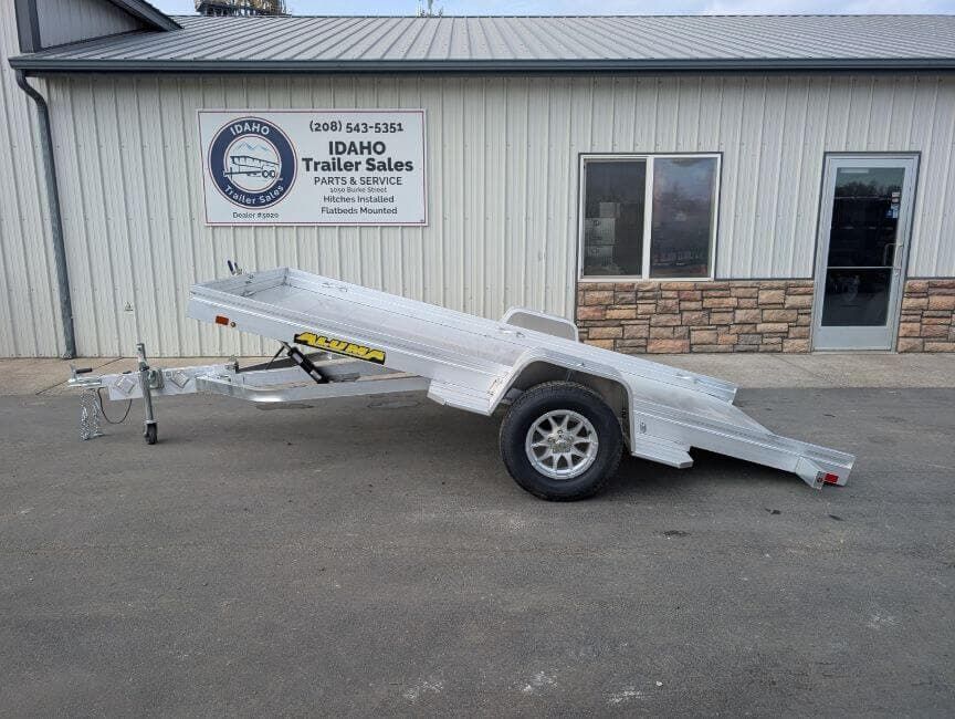 2027 Aluma 6812H-TILT 69' x 12' 6' Aluminum Tilt Deck Utility Trailer 3K