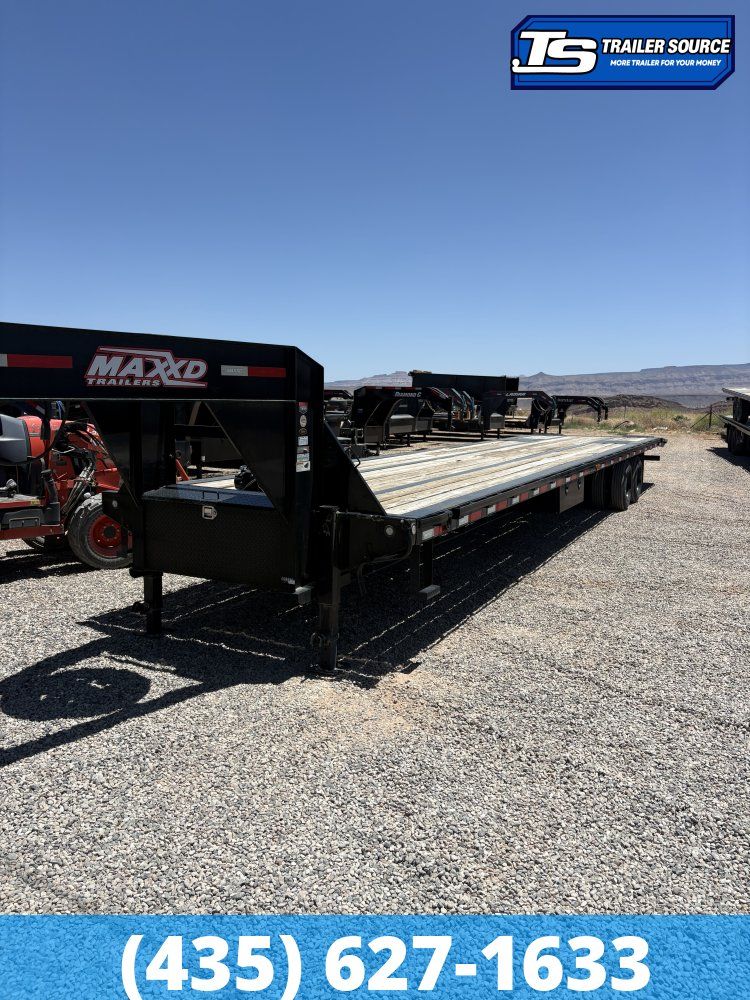 8.5x40 Maxx-D TDX Tilt Trailer - 30K GVWR - Slide Track, Winch Package