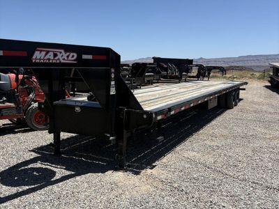 8.5x40 Maxx-D TDX Tilt Trailer - 30K GVWR - Slide Track, Winch Package