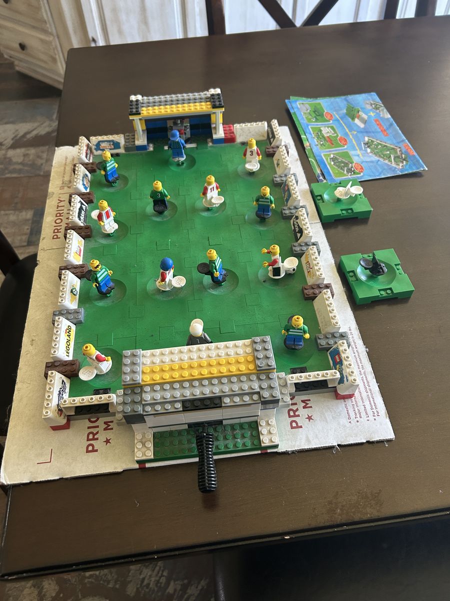LEGO Soccer Set – Complete w/ Figures, Field & Instructions