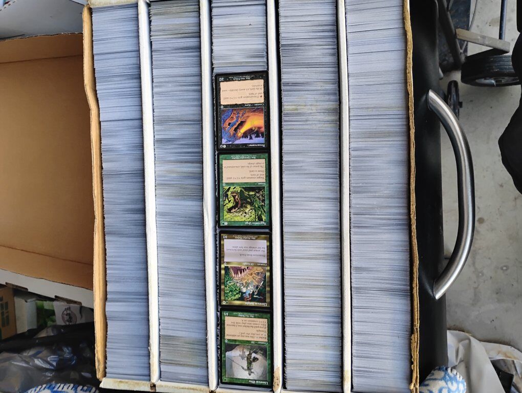 4500-5000 COUNT MAGIC THE GATHERING BULK SINGLES