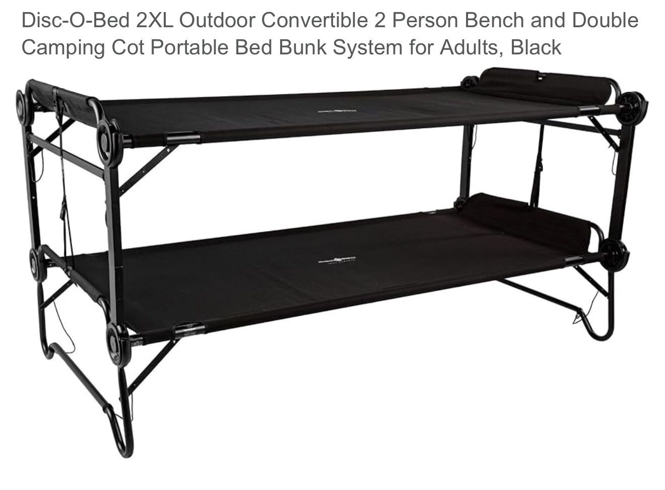 Disc o bed XL bunk bed cots new
