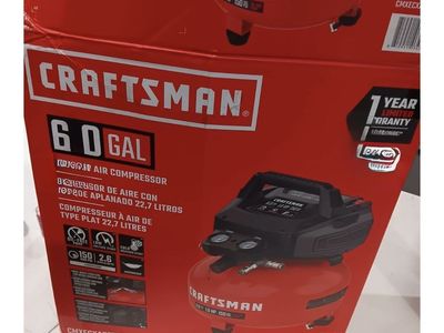 Craftsman CMXECXA02106410 6.0 Gallon Pancake Air Compressor