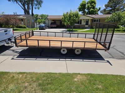 2004 Western 16 foot UTV trailer