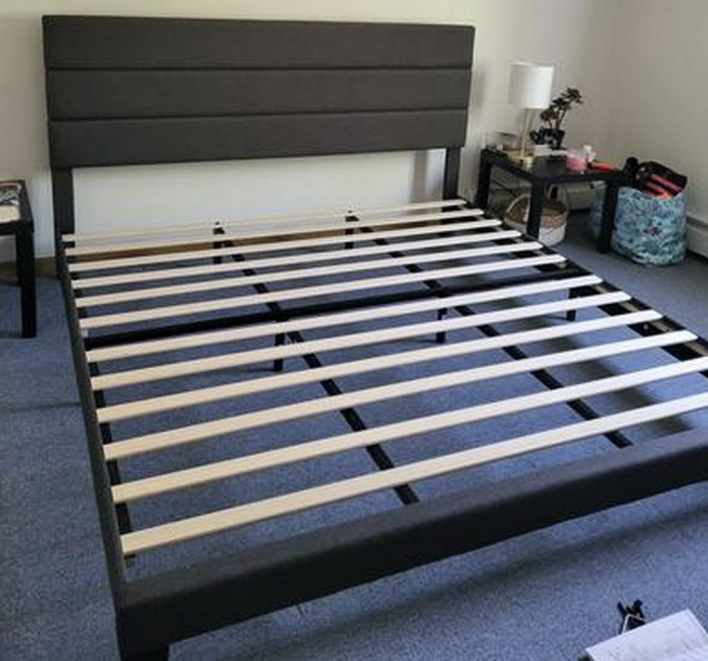 New King mattress And Bed Frame